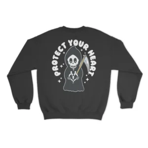 Protect Your Heart Sweatshirt – Black Back