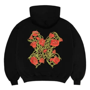 Rosy Hoodie Back