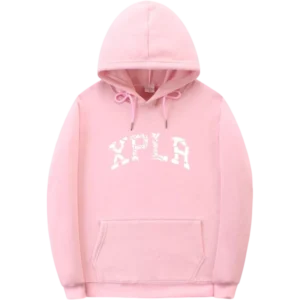Shatter Crystal Hoodie – Pink Front