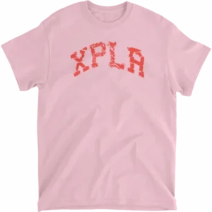 Shatter Tee – Light Pink Front