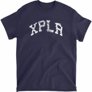 Shatter Tee – Navy Front