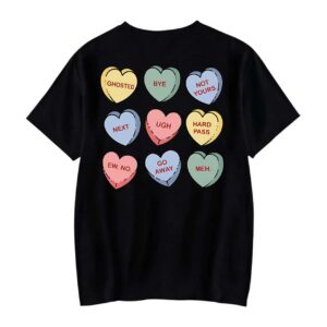 Sweet Treat Black Tee Back