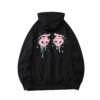 Tears Black Hoodie Back