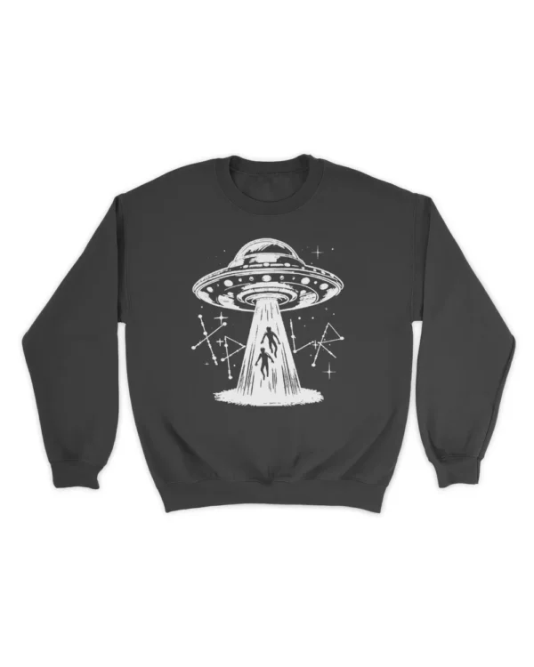 UFO Sweatshirt – Black Front