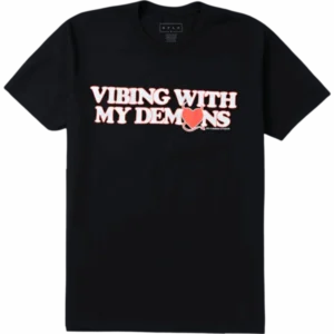 Vibes Tee – Black Front