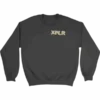 X Bubblegum Sweatshirt – Black Front