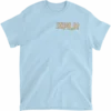X Bubblegum Tee – Aqua Front