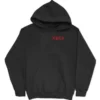 X Devil Chenille Hoodie Front