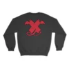 X Devil Chenille Sweatshirt Back