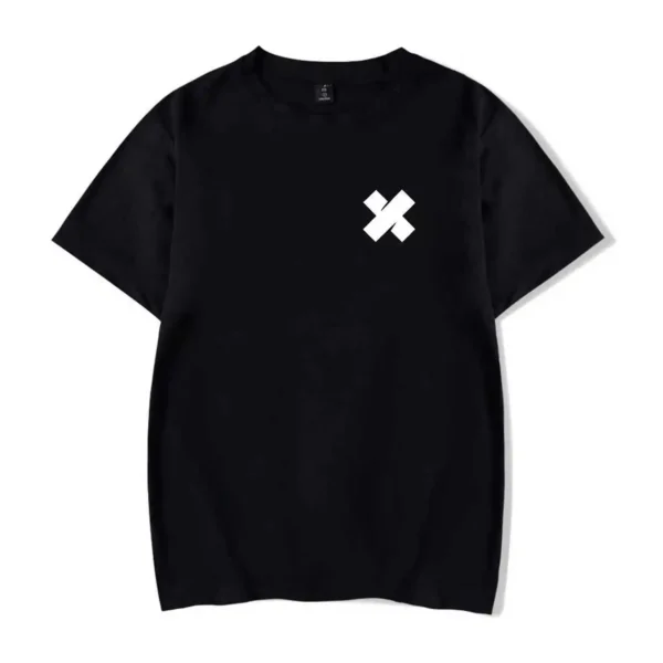 XPLR Comic Black Tee Front