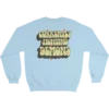 XPLR Currently Fighting Demons Sweatshirt – Light Blue Front