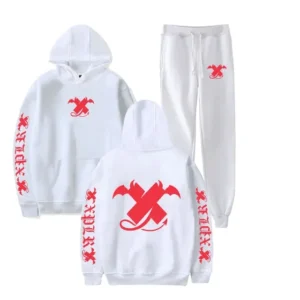XPLR Devil X Vintage Tracksuit Front