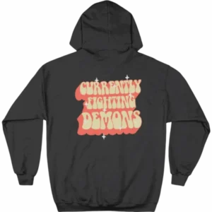 XPLR Fighting Demons Hoodie – Black Back