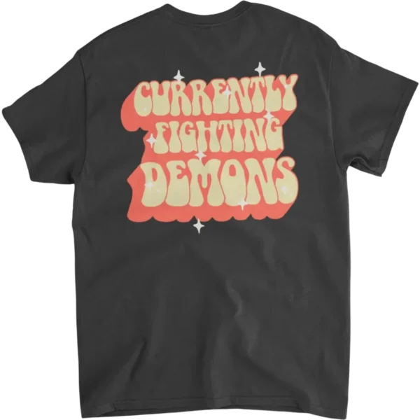 XPLR Fighting Demons T-Shirt – Black Back
