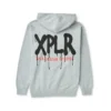 XPLR Grafitti Grey Hoodie Back
