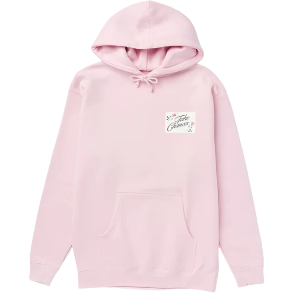 XPLR Take Chances Hoodie – Rose Pink Front