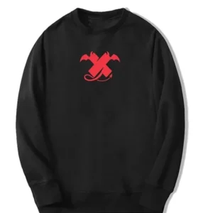 XPLR Web Heart Sweatshirt Front