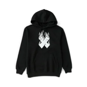Xplr Autographed X Flames Hoodie Front