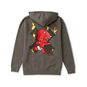 Xplr Baby Devil Brown Hoodie Back