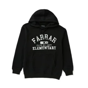 Xplr Farrar Black Hoodie Front