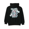 Xplr Ghost Graffiti Black Hoodie Back