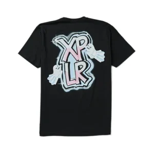 Xplr Ghost Graffiti Black Tee Back