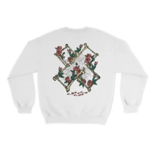Xplr Grave White Sweatshirt Back