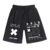 Xplr Sam and Colby Chainlink Shorts Front