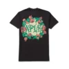 Xplr Skull Wreath Black Tee Back