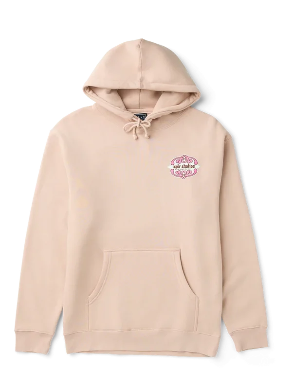 Zodiac Hoodie – Dusty Pink Front