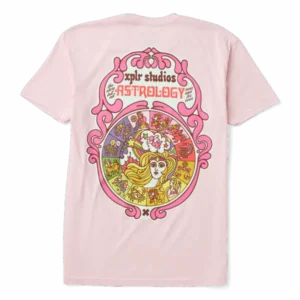 Zodiac Tee – Light Pink Back