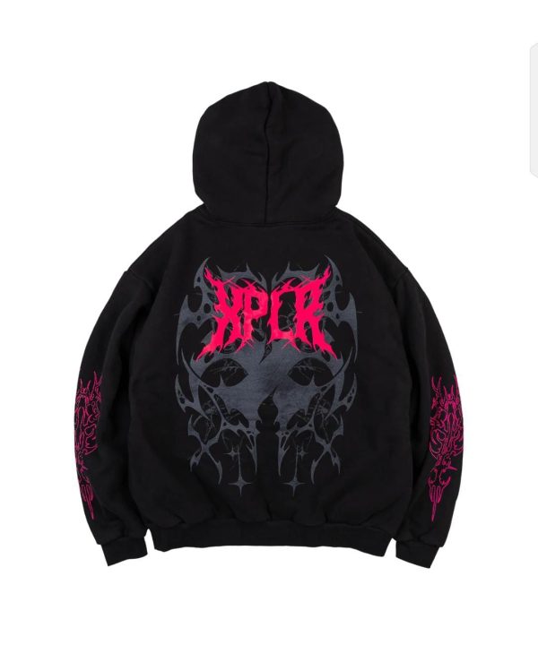 Xplr X Logo Sigilism Glow In The Dark Hoodie
